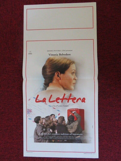LA LETTERA ITALIAN LOCANDINA (27.5"x13") POSTER VITTORIA BELVEDERE 2004 - Rendezvous Cinema