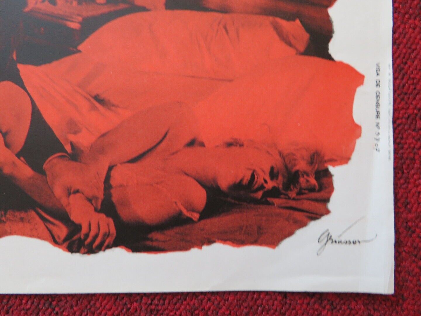 LA LETTRE DU KREMLIN/ The Kremlin Letter FRENCH (17.5" x 22") POSTER 1970 Movie posters