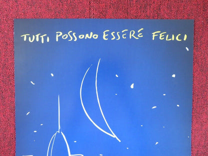 LA LUNA SU TORINO ITALIAN LOCANDINA (27"x13") POSTER WALTER LEONARDI 2013 Rendezvous Cinema Movie posters