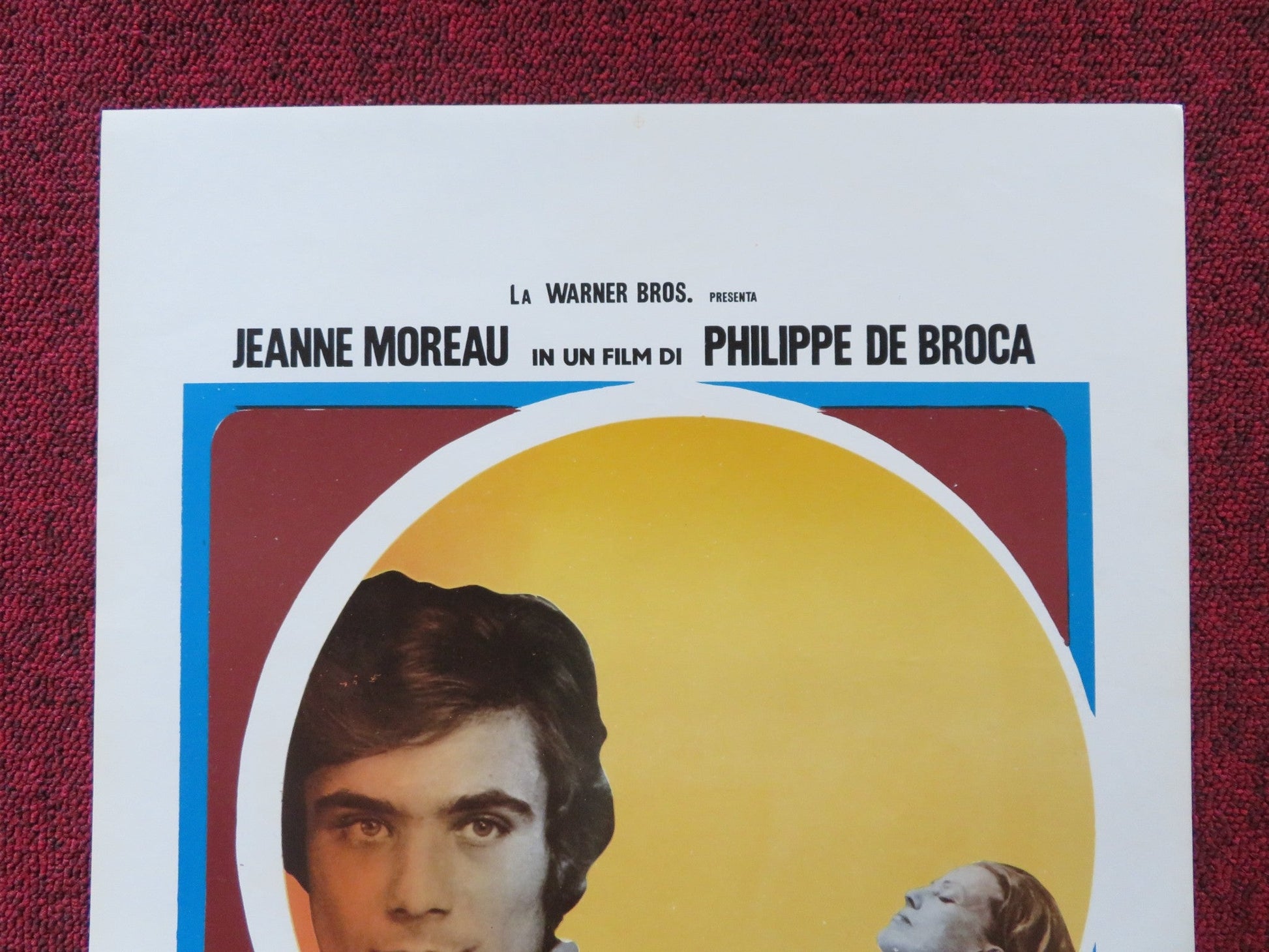 LA LUNGA NOTTE DI LOUISE ITALIAN LOCANDINA POSTER JEANNE MOREAU DE BROCA 1972 Rendezvous Cinema Movie posters