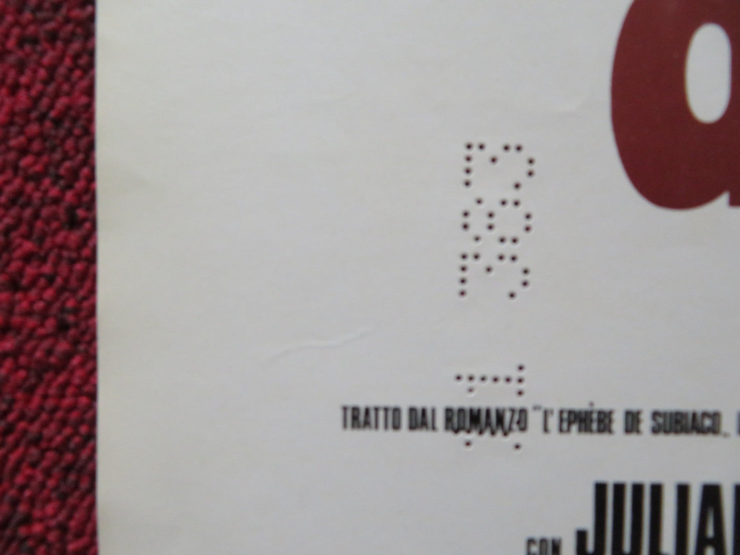 LA LUNGA NOTTE DI LOUISE ITALIAN LOCANDINA POSTER JEANNE MOREAU DE BROCA 1972 Rendezvous Cinema Movie posters