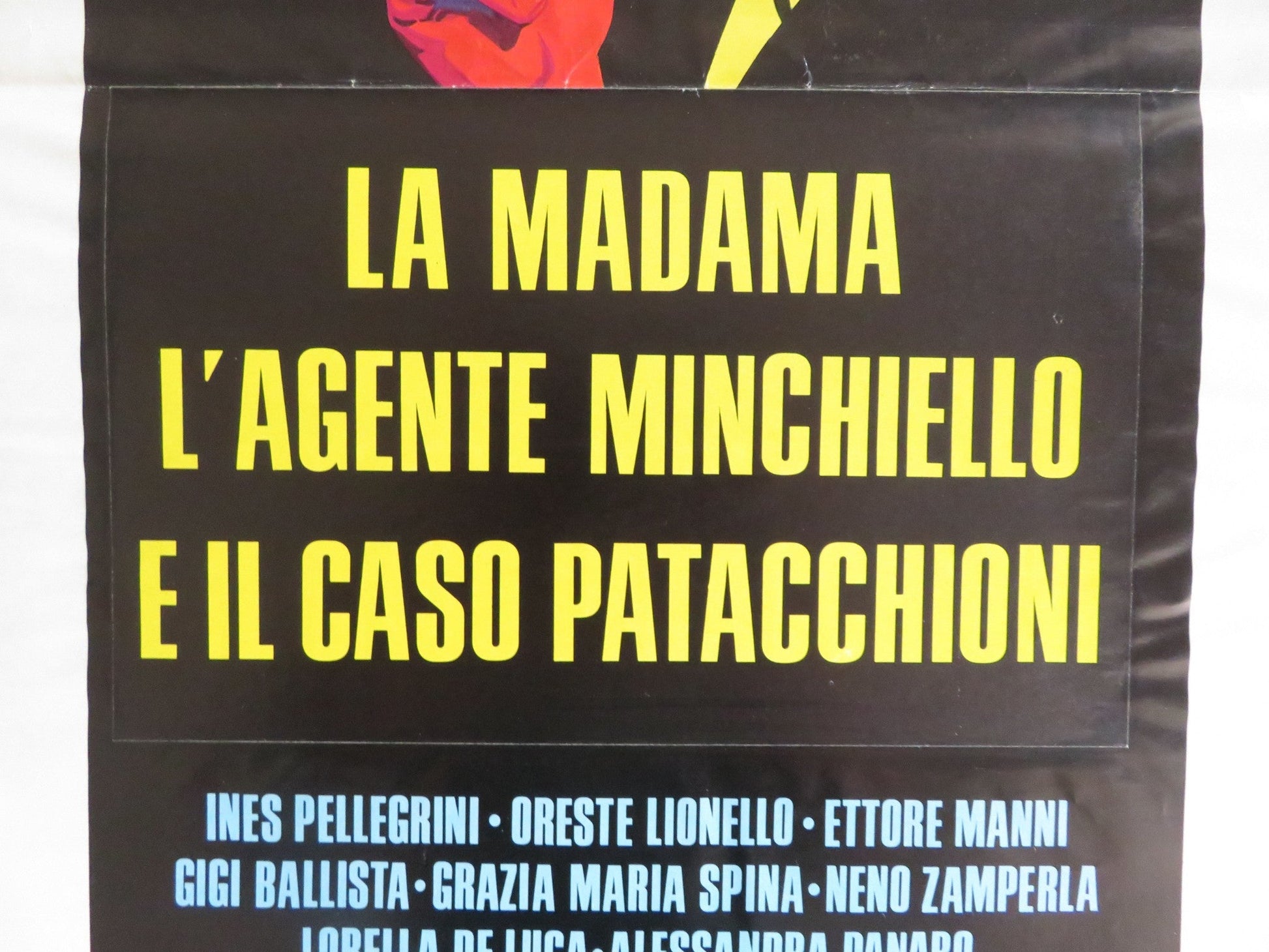 LA MADAMA ITALIAN LOCANDINA POSTER CHRISTIAN DE SICA INES PELLEGRINI 1976 Rendezvous Cinema Movie posters