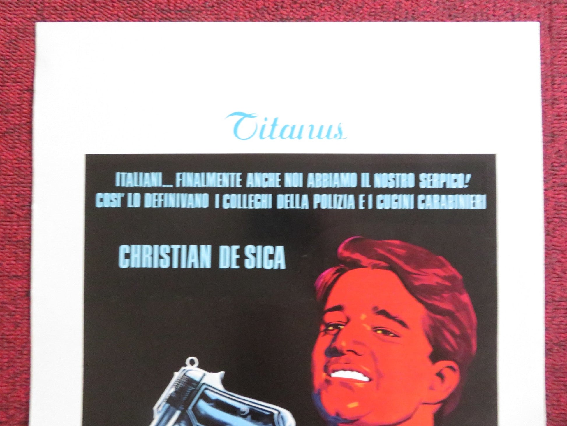 LA MADAMA ITALIAN LOCANDINA POSTER CHRISTIAN DE SICA INES PELLEGRINI 1976 Rendezvous Cinema Movie posters