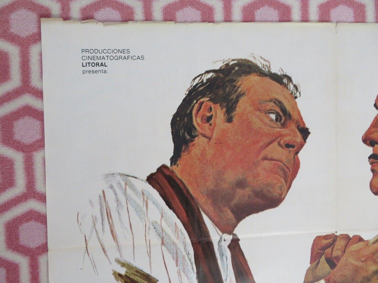 LA MAFFIA ARGENTINIAN (42"x 29") POSTER ALFREDO ALCON JOSE SLAVIN 1972 Movie posters