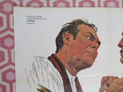 LA MAFFIA ARGENTINIAN (42"x 29") POSTER ALFREDO ALCON JOSE SLAVIN 1972 Movie posters