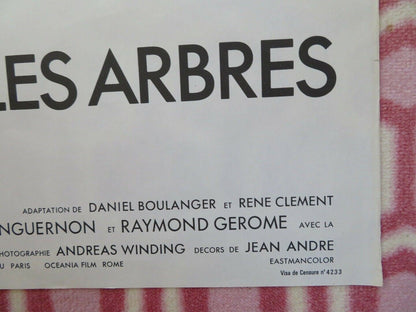 LA MAISON SOUS LES ARBRES / THE DEADLY TRAP FRENCH MOYENNE POSTER 1971 Movie posters