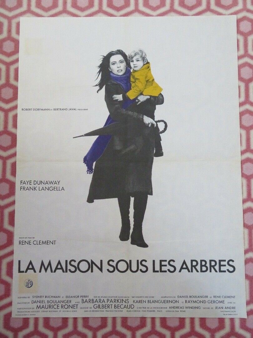 LA MAISON SOUS LES ARBRES / THE DEADLY TRAP FRENCH MOYENNE POSTER 1971 Movie posters