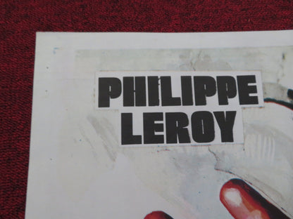 LA MANO SPIETATA DELLA LEGGE FOLDED SPANISH POSTER PHILIPPE LEROY 1973 Rendezvous Cinema Movie posters