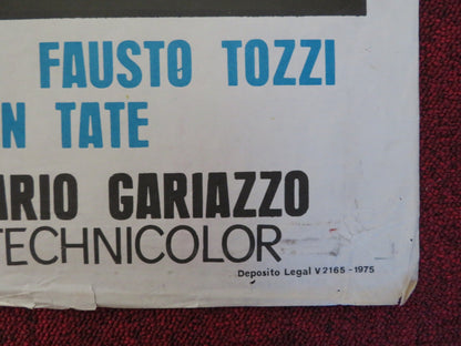 LA MANO SPIETATA DELLA LEGGE FOLDED SPANISH POSTER PHILIPPE LEROY 1973 Rendezvous Cinema Movie posters