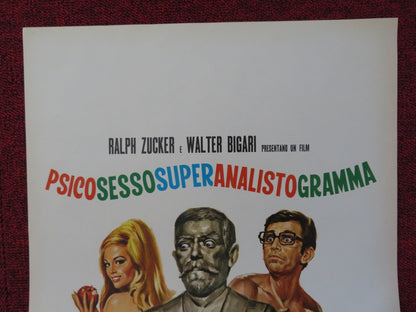 LA MANO SULLA...PSICHE! ITALIAN LOCANDINA POSTER JORGE BARREIRO ELSA DANIEL 1968 Rendezvous Cinema Movie posters