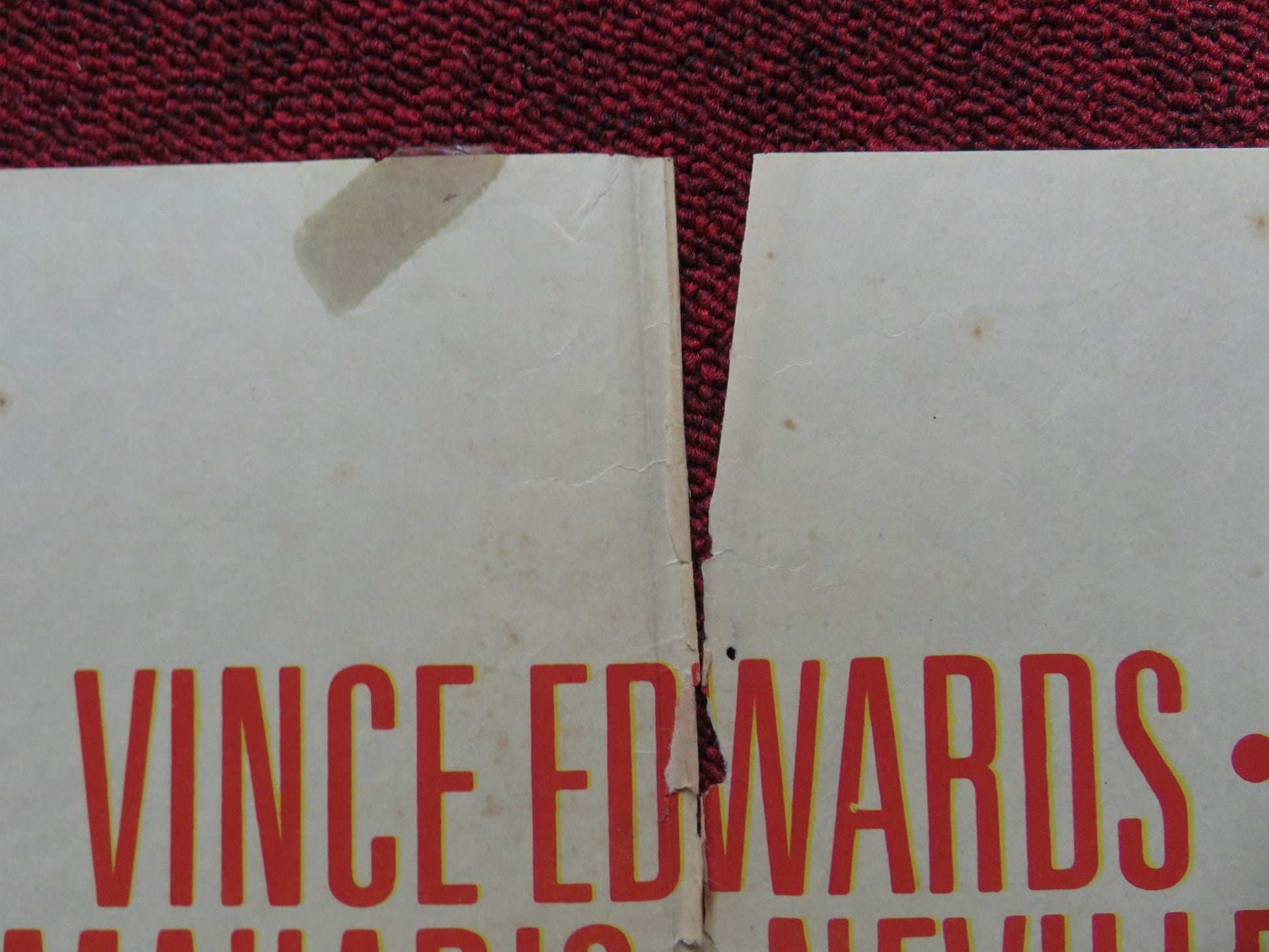 LA MARCA DE CAIN SPANISH POSTER VINCE EDWARDS JACK PALANCE 1969 Rendezvous Cinema Movie posters