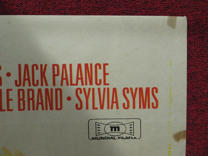 LA MARCA DE CAIN SPANISH POSTER VINCE EDWARDS JACK PALANCE 1969 Rendezvous Cinema Movie posters