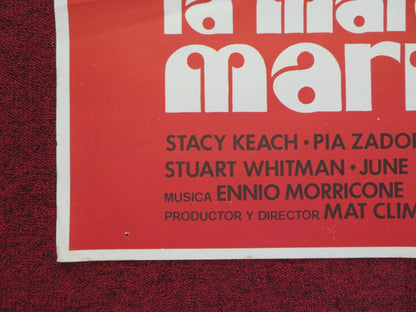 LA MARCA DE LA MARIPOSA / BUTTERFLY SPANISH POSTER ORSON WELLES STACY KEACH 1981 Rendezvous Cinema Movie posters