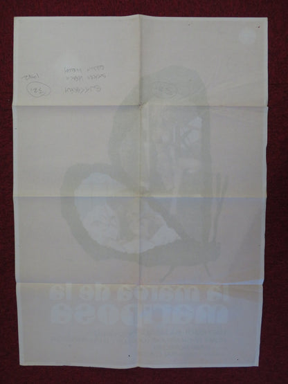 LA MARCA DE LA MARIPOSA / BUTTERFLY SPANISH POSTER ORSON WELLES STACY KEACH 1981 Rendezvous Cinema Movie posters