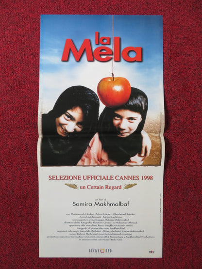 LA MELA / THE APPLE ITALIAN LOCANDINA POSTER MASSOUMEH NADERI ZAHRA NADERI 1998 Rendezvous Cinema Movie posters