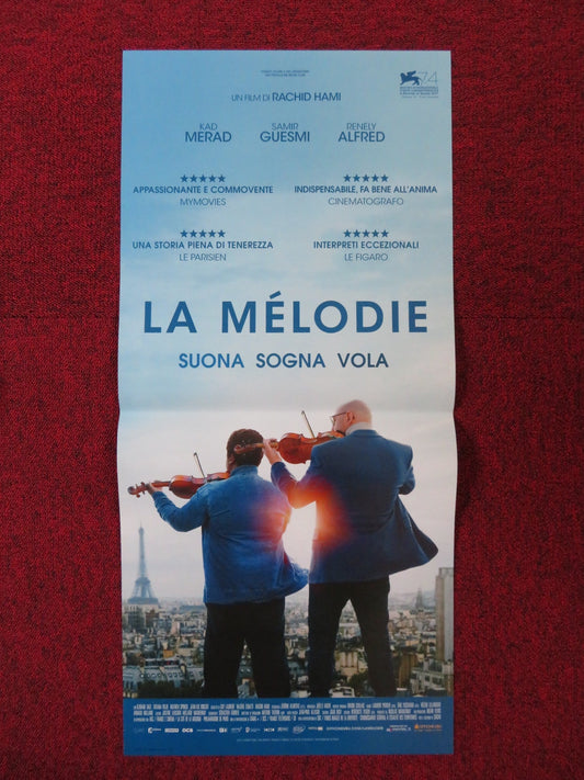 LA MELODIE ITALIAN LOCANDINA POSTER KAD MERAD SAMIR GUESMI 2017 Rendezvous Cinema Movie posters