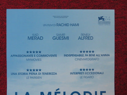 LA MELODIE ITALIAN LOCANDINA POSTER KAD MERAD SAMIR GUESMI 2017 Rendezvous Cinema Movie posters