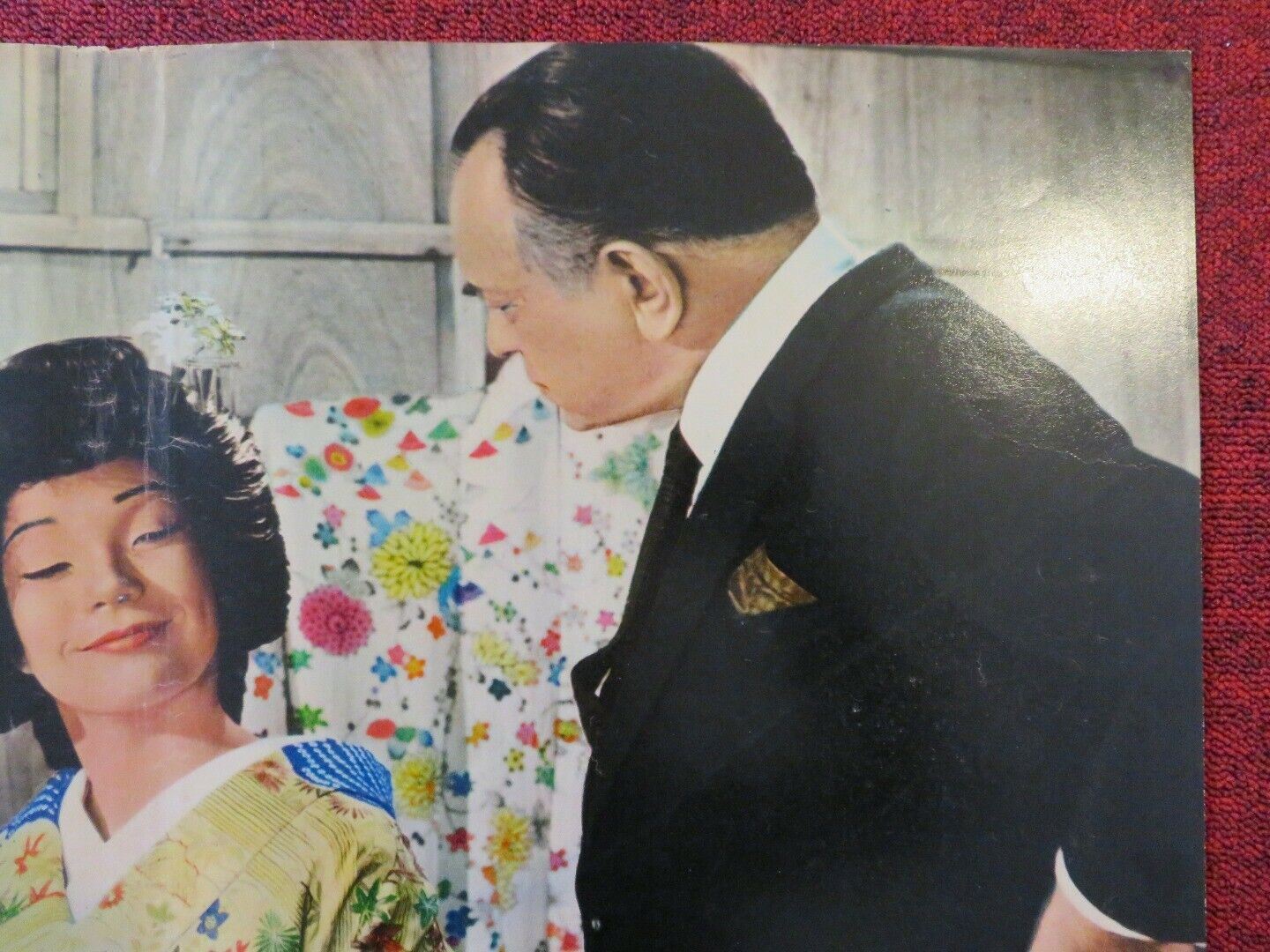 LA MIA GEISHA / MY GEISHA ITALIAN FOTOBUSTA POSTER SHIRLEY MACLAINE YVES MONTAND Movie posters