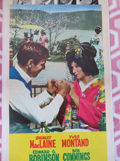 LA MIA GEISHA / My Geisha ITALIAN LOCANDINA (27.5"x 13") POSTER SHIRLEY MACLAINE Movie posters