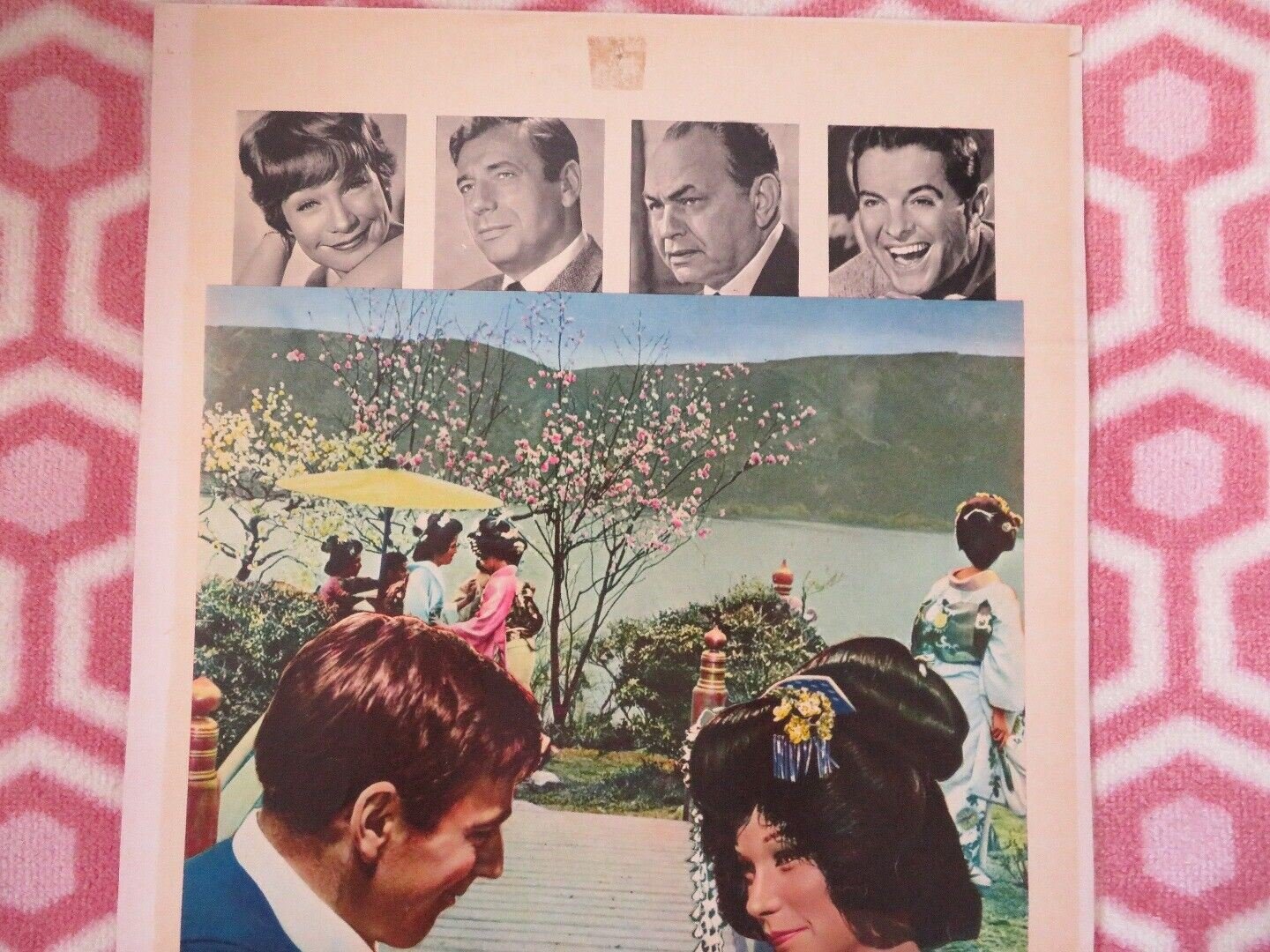 LA MIA GEISHA / My Geisha ITALIAN LOCANDINA (27.5"x 13") POSTER SHIRLEY MACLAINE Movie posters