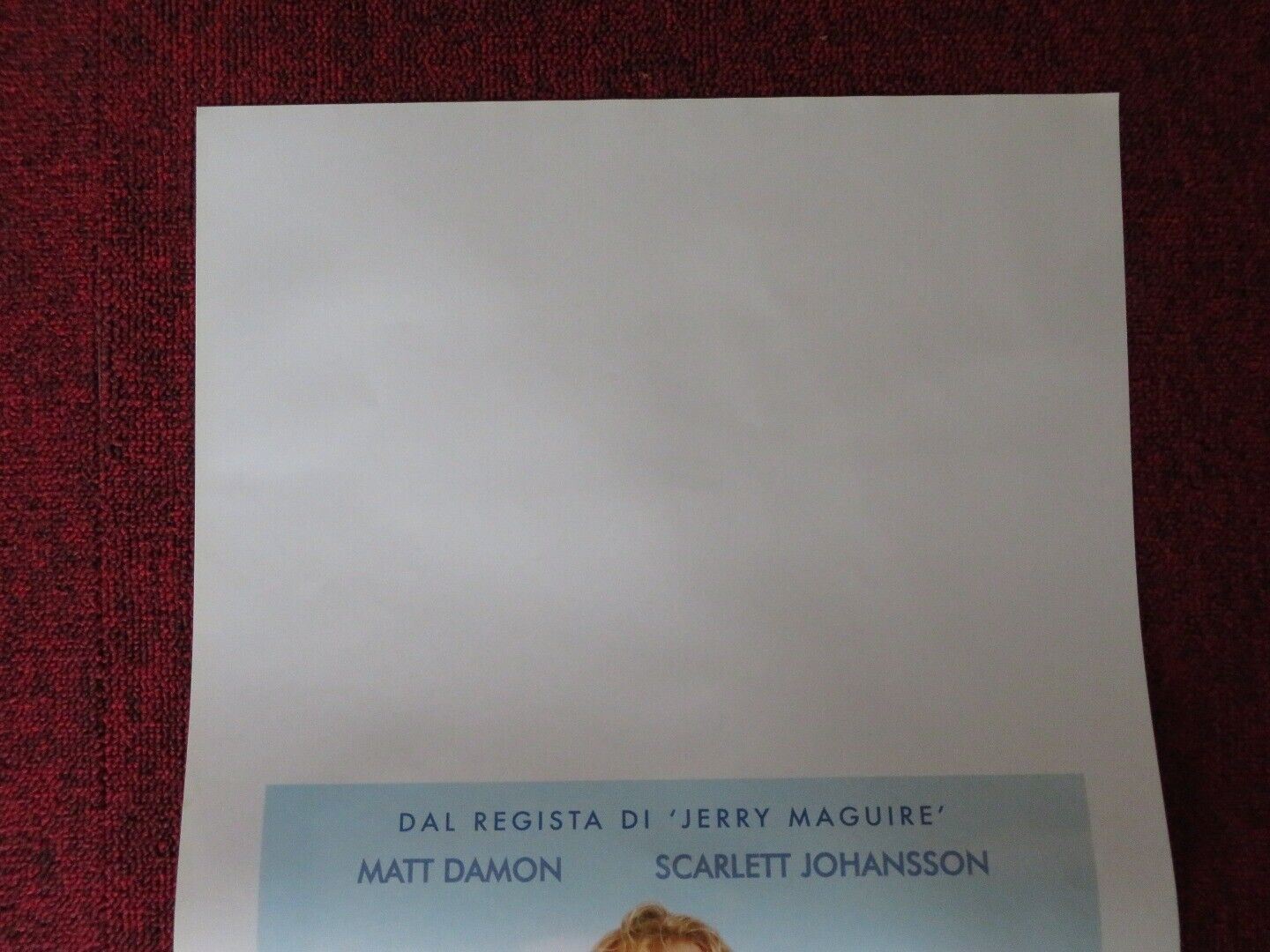 LA MIA VITA E UNO ZOO / WE BOUGHT A ZOO ITALIAN LOCANDINA (27.5"x13") POSTER '11 Movie posters