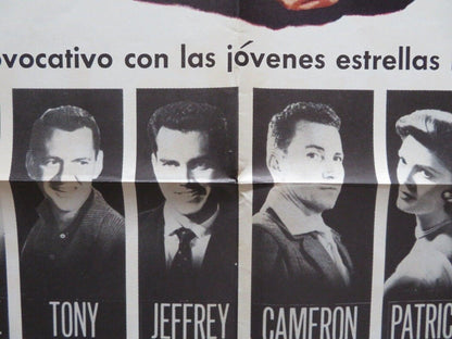 LA MUJER DEL PROJIMO / NO DOWN PAYMET ARGENTINA ONE SHEET FOLDED POSTER 1957 Movie posters