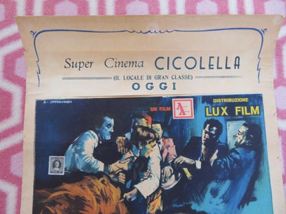 LA NEGRA BIANCA/ I Passed for White ITALIAN LOCANDINA (27" x 13") POSTER 1960 Movie posters