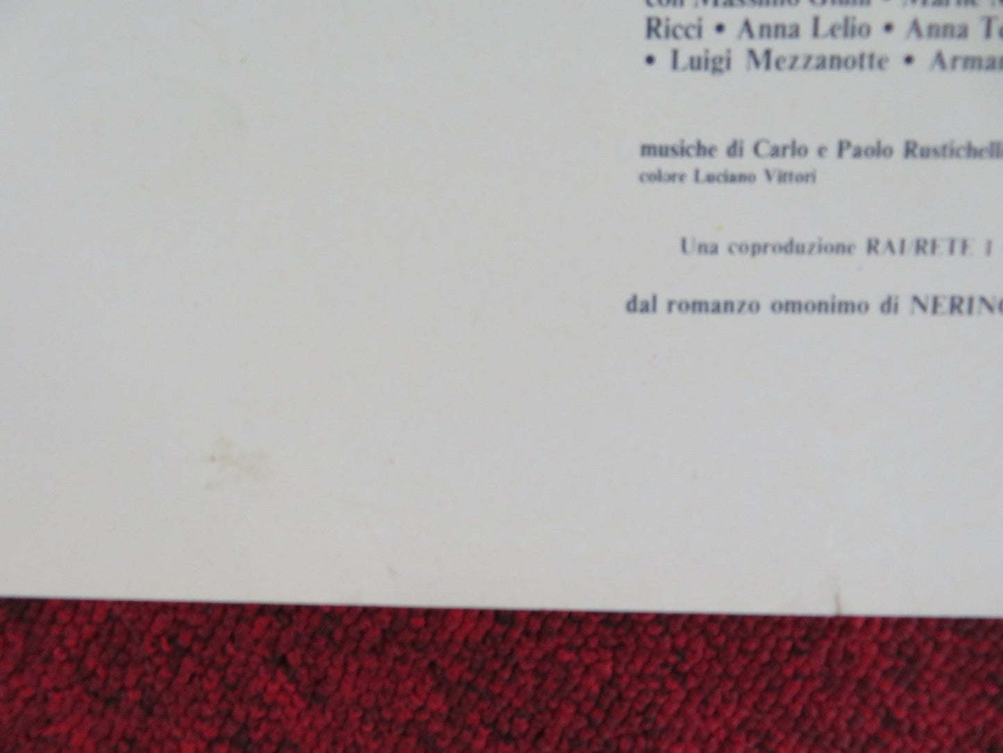 LA NEVE NEL BICCHIERE ITALIAN LOCANDINA POSTER MASSIMO GHINI MARNE MAITLAND 1984 Rendezvous Cinema Movie posters