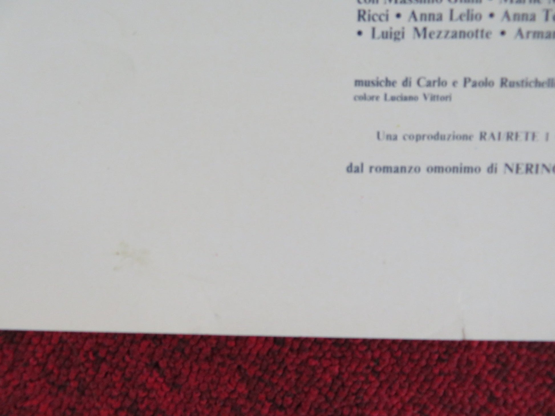 LA NEVE NEL BICCHIERE ITALIAN LOCANDINA POSTER MASSIMO GHINI MARNE MAITLAND 1984 Rendezvous Cinema Movie posters