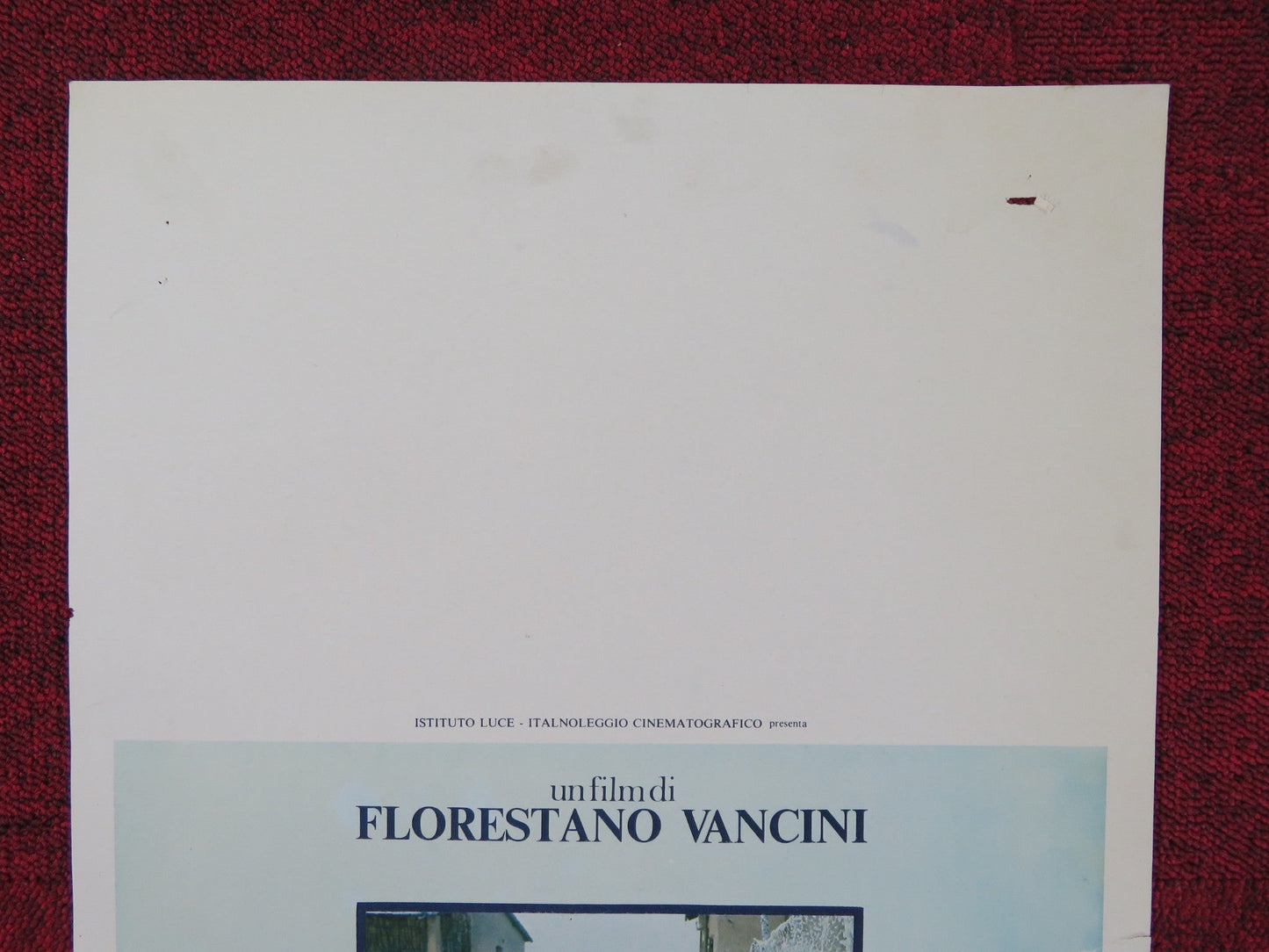 LA NEVE NEL BICCHIERE ITALIAN LOCANDINA POSTER MASSIMO GHINI MARNE MAITLAND 1984 Rendezvous Cinema Movie posters