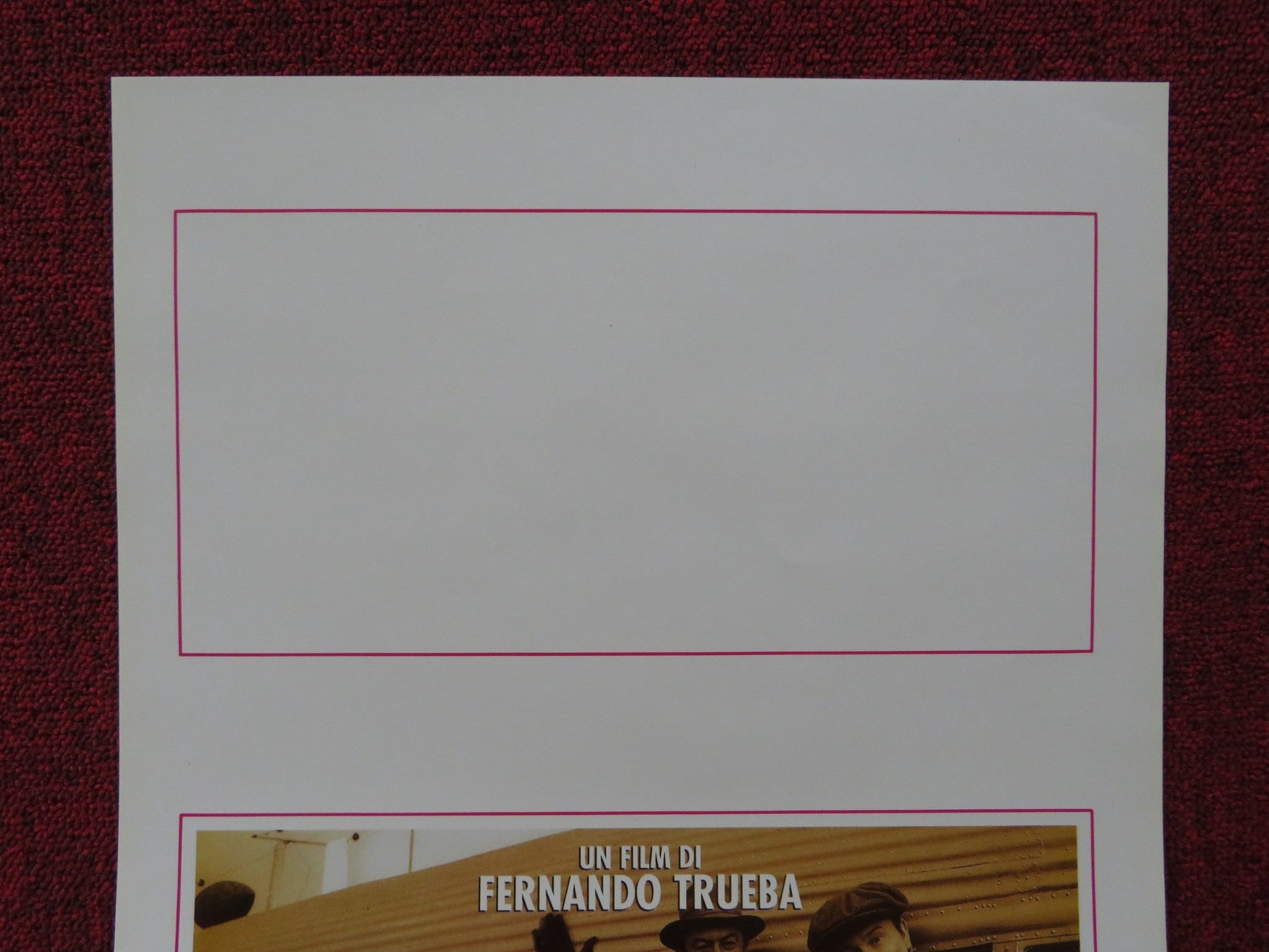 LA NINA DE TUS OJOS ITALIAN LOCANDINA POSTER PENELOPE CRUZ ANTONIO RESINES 1999 Rendezvous Cinema Movie posters