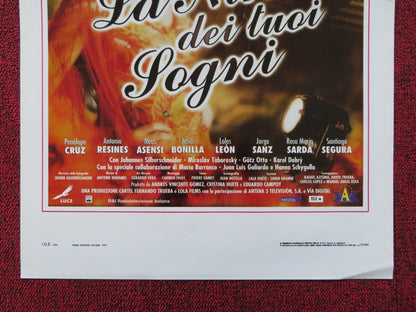 LA NINA DE TUS OJOS ITALIAN LOCANDINA POSTER PENELOPE CRUZ ANTONIO RESINES 1999 Rendezvous Cinema Movie posters