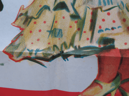 LA NINA DEL PATIO FOLDED ARGENTINA ONE SHEET POSTER ESTRELLITA CASTRO 1967 Rendezvous Cinema Movie posters