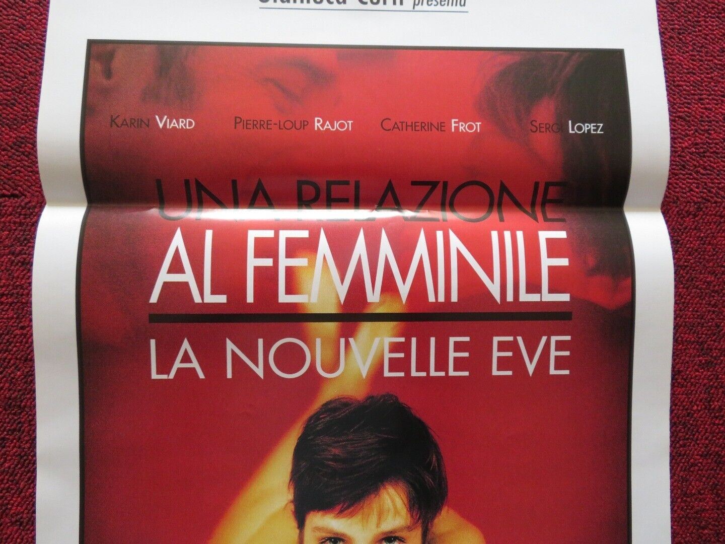 LA NOUVELLE EVE - UNA ... ITALIAN LOCANDINA (27.5"x13") POSTER 2000 - Rendezvous Cinema