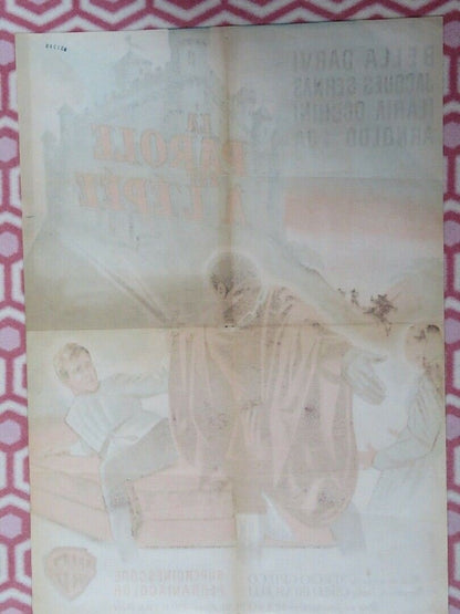 LA PAROLE EST A L'EPEE/ Pia of Ptolomey FRENCH (22.5" x 31.5") POSTER 1958 - Rendezvous Cinema