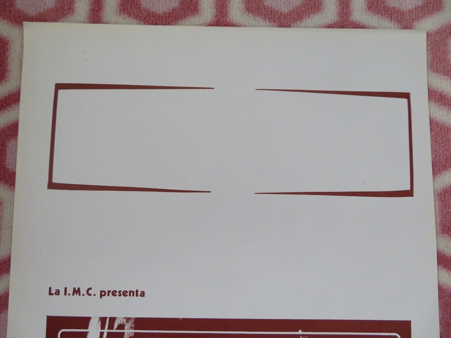 LA PAURA MANGIA L'ANIMA ITALIAN LOCANDINA (27.5"x 13") POSTER RAINER WERNER 1974 Movie posters