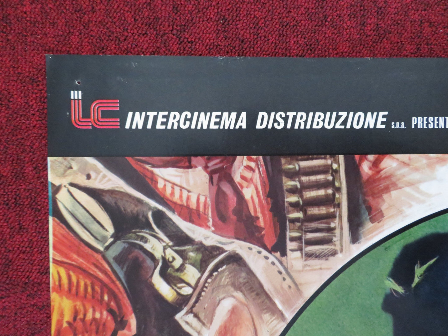 LA PAZIENZA HA UN LIMITE..NOI NO ITALIAN FOGLIO POSTER PETER MARTELL 1974 Rendezvous Cinema Movie posters