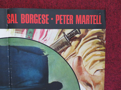 LA PAZIENZA HA UN LIMITE..NOI NO ITALIAN FOGLIO POSTER PETER MARTELL 1974 Rendezvous Cinema Movie posters