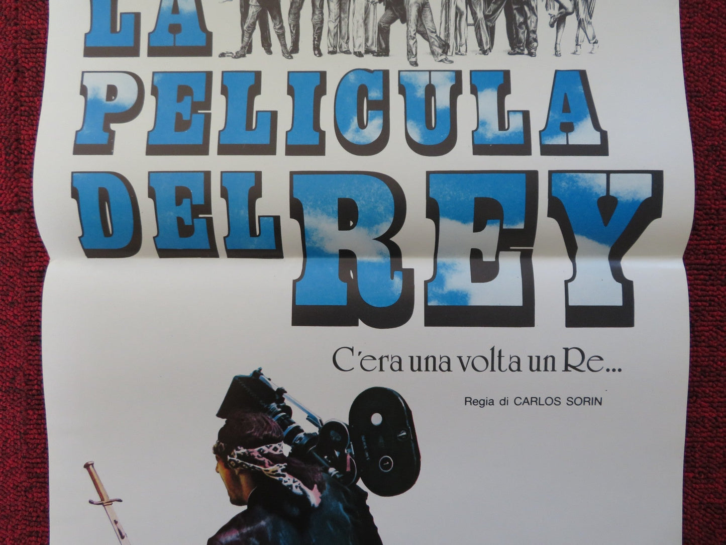 LA PELICULA DEL REY ITALIAN LOCANDINA POSTER CARLOS SORIN 1986 Rendezvous Cinema Movie posters