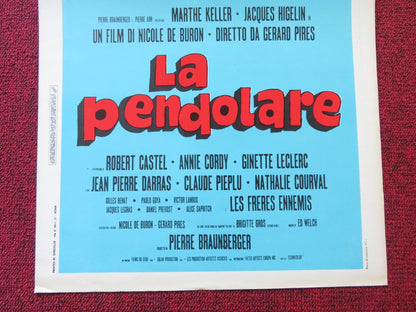 LA PENDOLARE ITALIAN LOCANDINA POSTER MARTHE KELLER JACQUES HIGELIN 1973 Rendezvous Cinema Movie posters