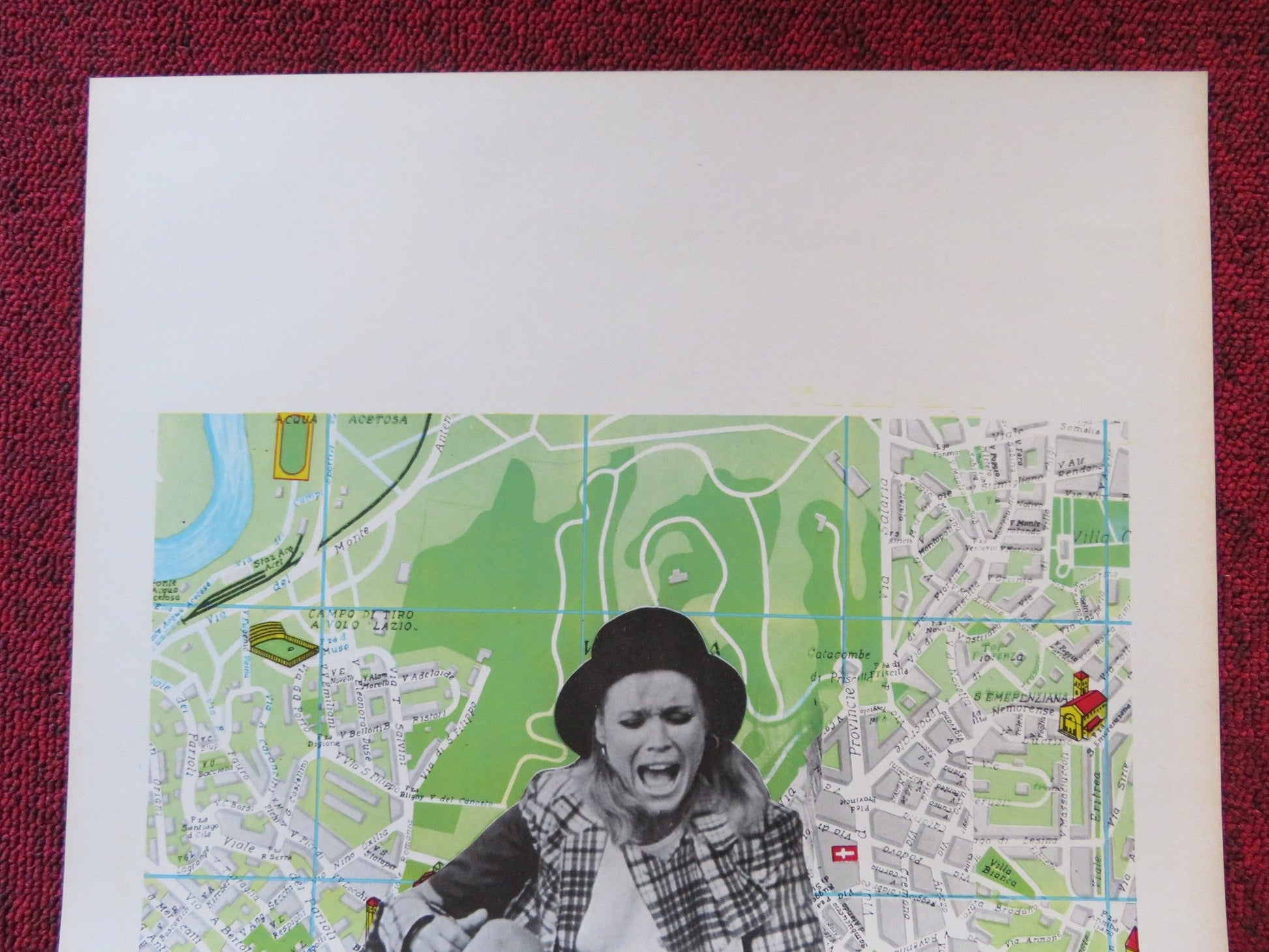 LA PENDOLARE ITALIAN LOCANDINA POSTER MARTHE KELLER JACQUES HIGELIN 1973 Rendezvous Cinema Movie posters