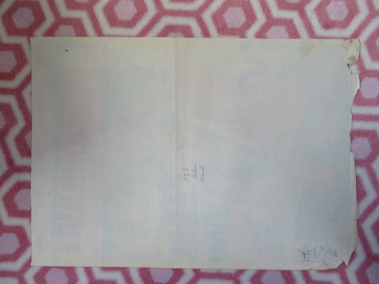 LA PENSIONNAIRE/ Riviera BELGIUM (19.5"x13.5") POSTER MARTINE CAROL 1954 - Rendezvous Cinema