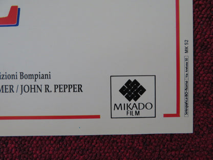 LA PESTE - A ITALIAN FOTOBUSTA POSTER WILLIAM HURT ROBERT DUVALL 1992 Rendezvous Cinema Movie posters