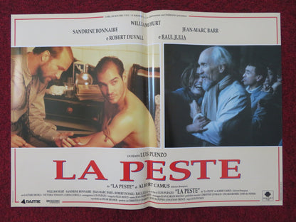 LA PESTE - B ITALIAN FOTOBUSTA POSTER WILLIAM HURT ROBERT DUVALL 1992 Rendezvous Cinema Movie posters