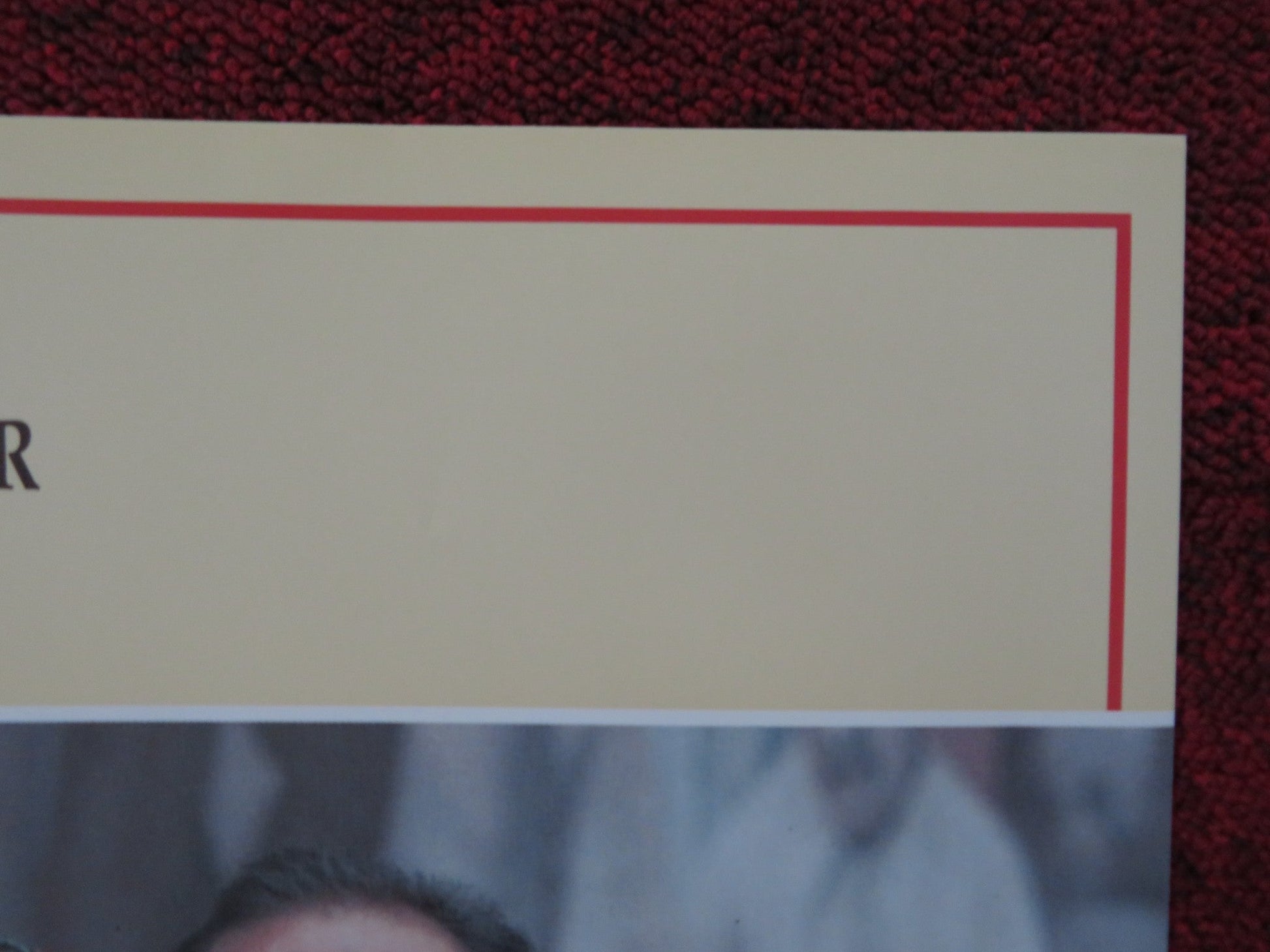 LA PESTE - C ITALIAN FOTOBUSTA POSTER WILLIAM HURT ROBERT DUVALL 1992 Rendezvous Cinema Movie posters