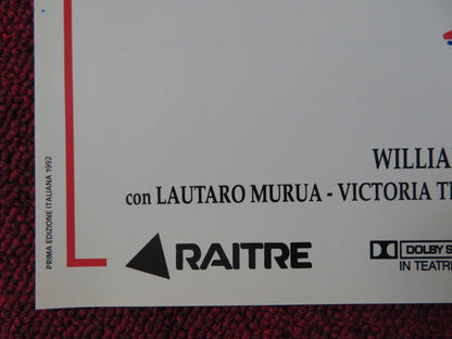 LA PESTE - D ITALIAN FOTOBUSTA POSTER WILLIAM HURT ROBERT DUVALL 1992 Rendezvous Cinema Movie posters