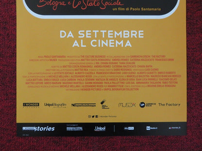 LA PIAZZA DELLA MIA CITTA ITALIAN LOCANDINA (26.5"x12.5") POSTER P SANTAMARI '20 Rendezvous Cinema Movie posters