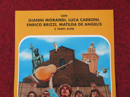 LA PIAZZA DELLA MIA CITTA ITALIAN LOCANDINA (26.5"x12.5") POSTER P SANTAMARI '20 Rendezvous Cinema Movie posters