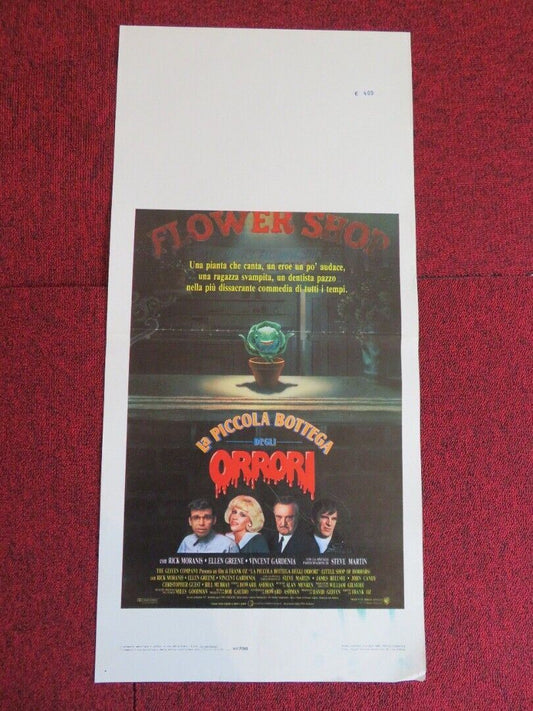 LA PICCOLA BOTTEGA DEGLI ORRORI ITALIAN LOCANDINA (27.5"x13") POSTER 1986 Movie posters