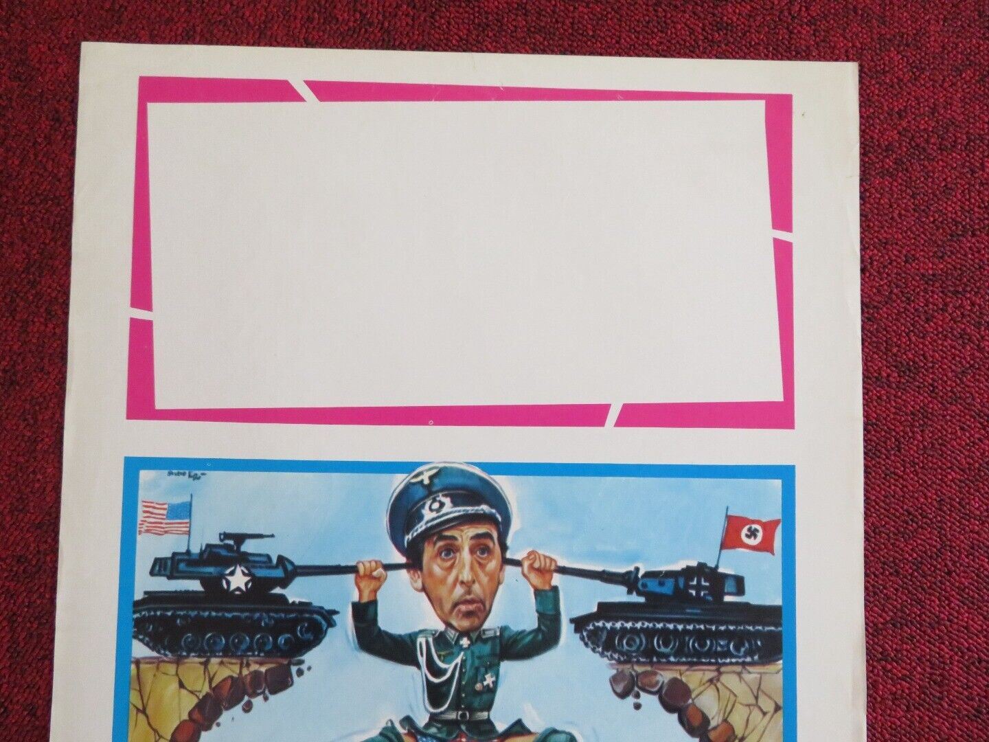 LA PICCOLA GRANDE GUERRA ITALIAN LOCANDINA (27.5"x13.5") POSTER 1977 Movie posters